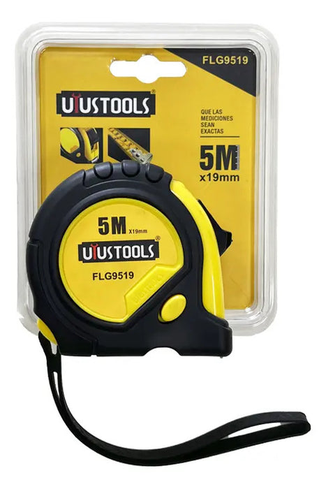 Huincha Medir 5 Mts X 19mm Ergonomica Uyustool