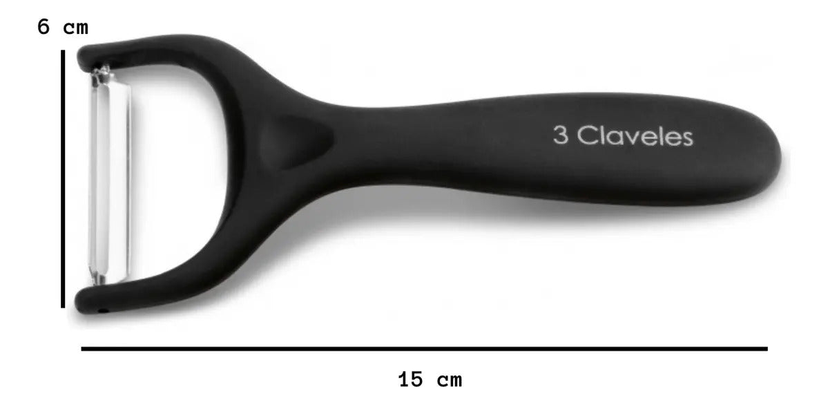 Pelador 15cm 3 Claveles