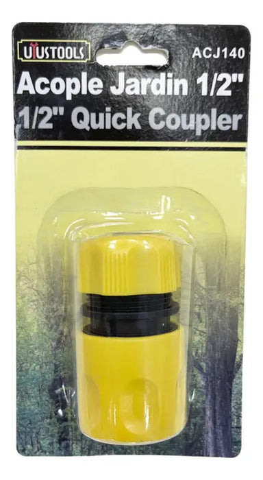 Conector Rápido Manguera Jardín 1/2'' Uyustools