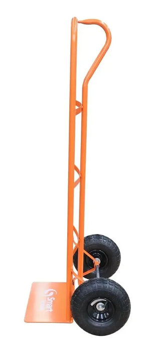 Carro Yegua Acero Capacidad De Carga 200 Kilos Naranja