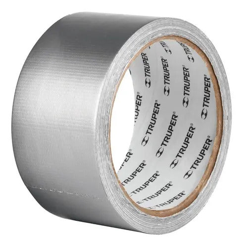 Cinta Truper Para Ductos 10 Metros 0.19 Mm Alta Resistencia Térmica Hasta 60 Grados Perfecta Para Se