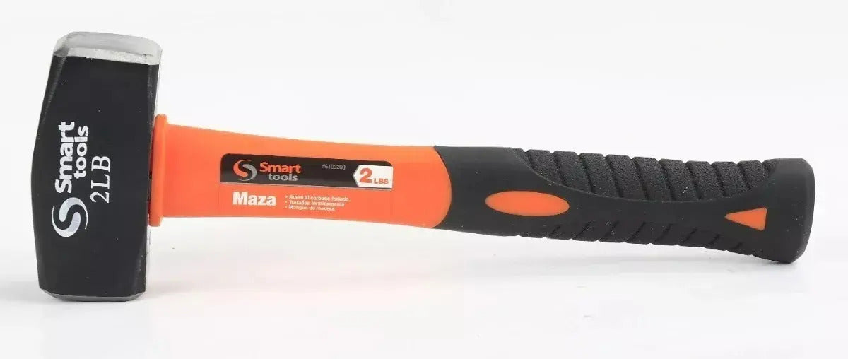 Martillo Combo Smar Tools Acero 2 Lb Mango Fibra Goma Ergonómico