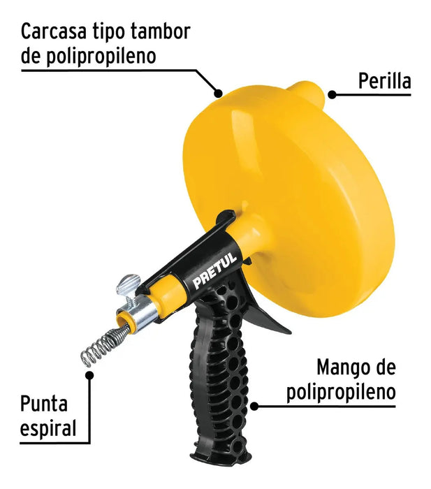 Destapacaños 25 Pies Pretul