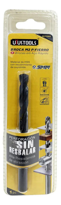 Broca Metal Hss 9,5mm