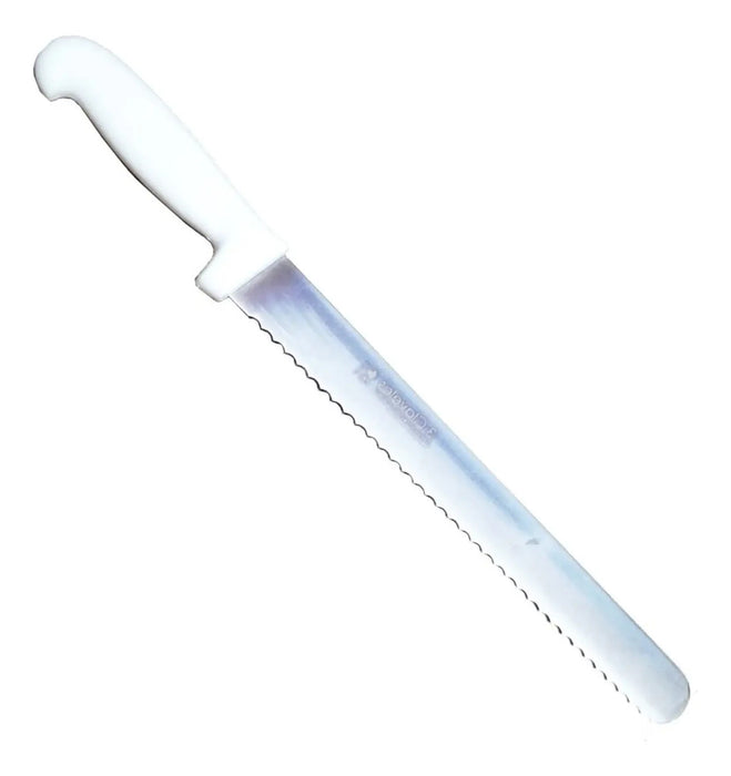 Cuchillo Panero 3 Claveles #1342 Mgo Polipr Blanco 30 Cm
