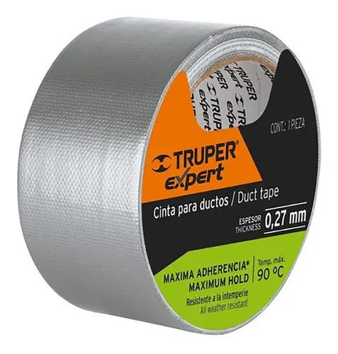 Cinta Aislante Truper CDU-50XX Gris 50m x 48mm