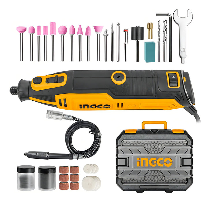 Minitorno Ingco MG13328 130W 10000-35000rpm con 109 Accesorios