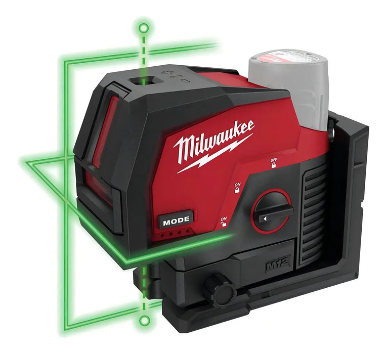 Nivel Láser Verde De 2 Líneas M12 Milwaukee