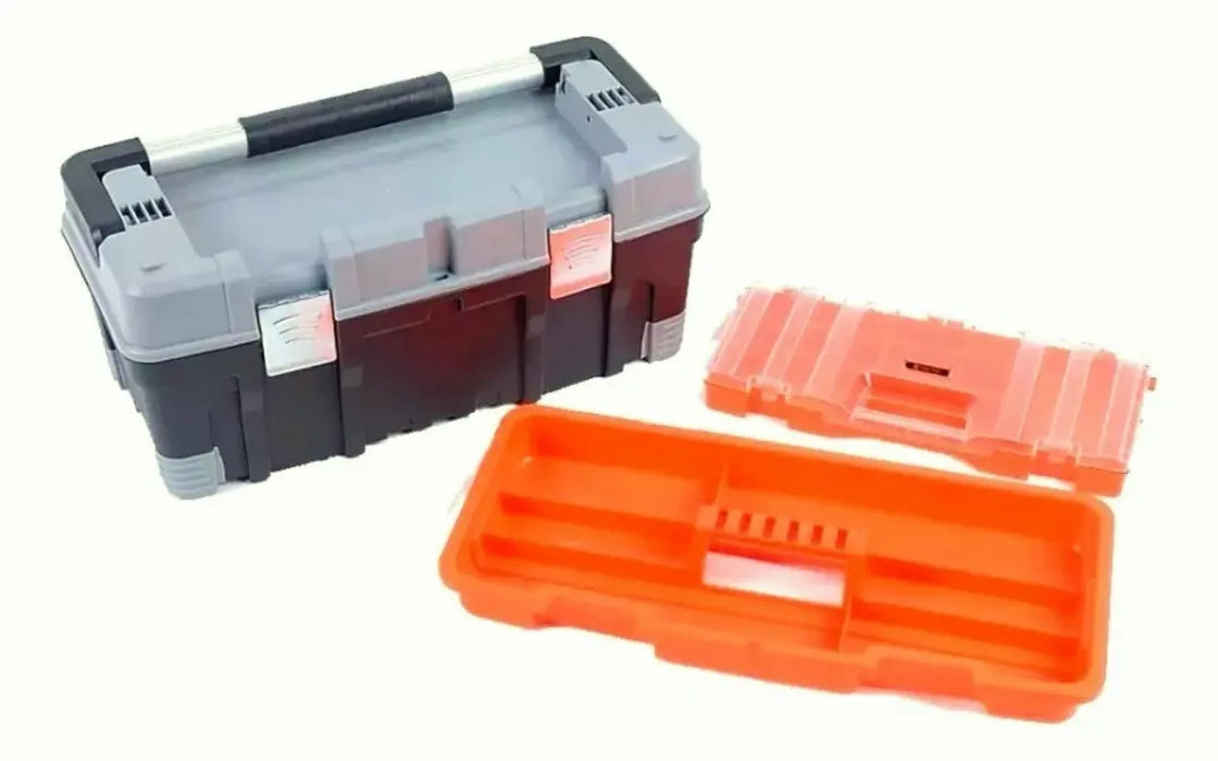 Caja Herramientas Tactix Con Gaveteros Y Bandeja Extraíbles