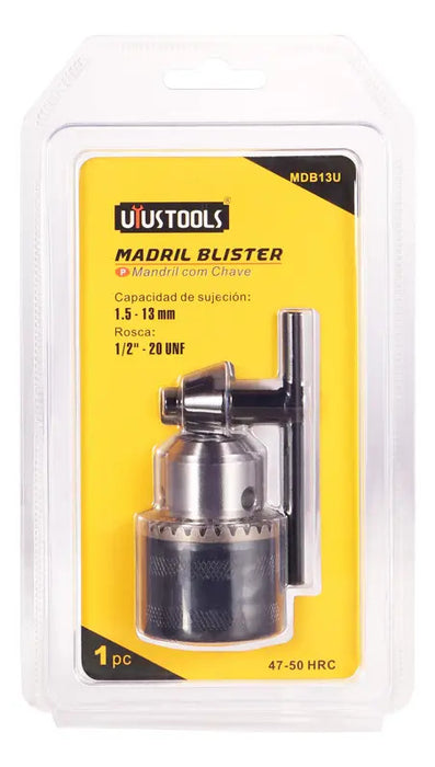 Mandril 13mm Blister - 20 Unf