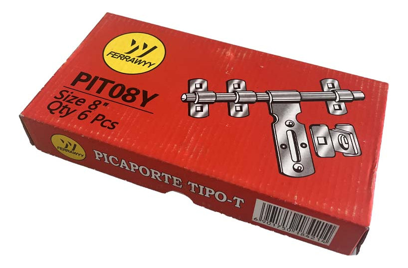 Picaporte Tipo-t 8"