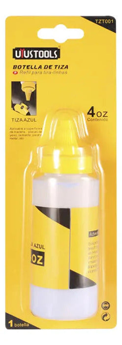 Botella Tiza Azul Para Tizalinea 4oz