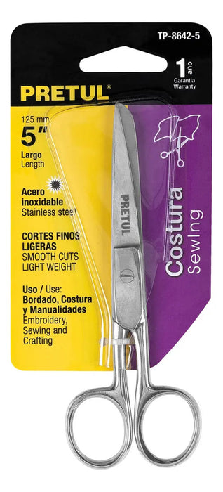 Tijera Costura Y Oficina 5'' Pretul