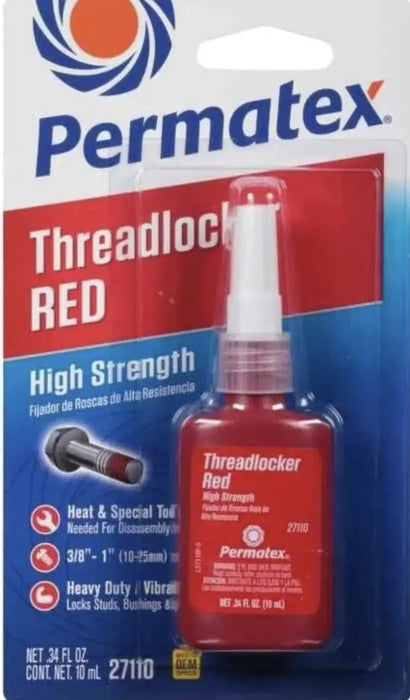Trabador Resistencia Alta Rojo 10ml
