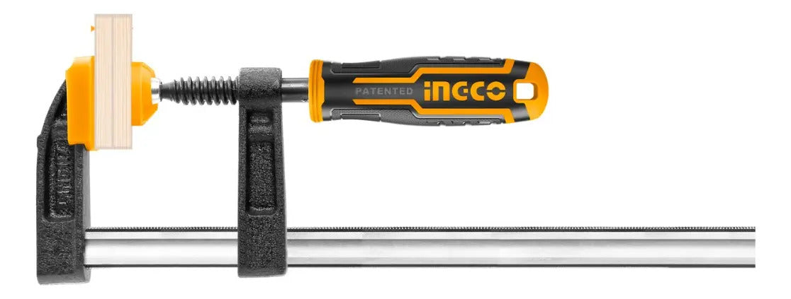 Ingco Prensa Sargento Tipo F 50x150mm Ajuste Rápido Iron