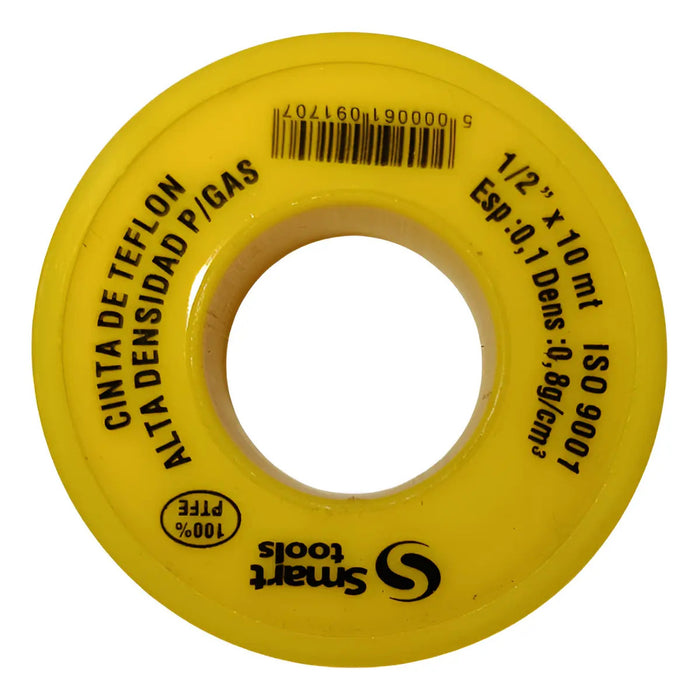 Pack 3 Rollos De Teflon 1/2'' X 10m Para Gas