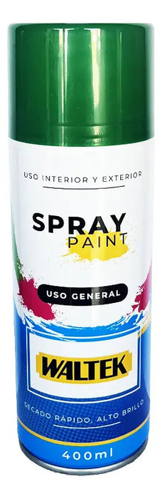 Pintura Spray 400ml/230g Normal-verde Waltek