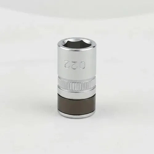 Dado 1/4" para Puntas Force Color Gris
