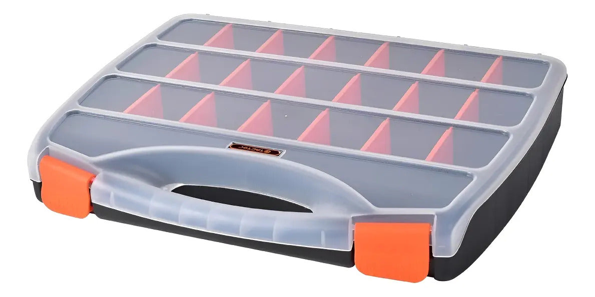 Organizador Plástico Tactix 15 Pulgadas Con 12 Compartimentos