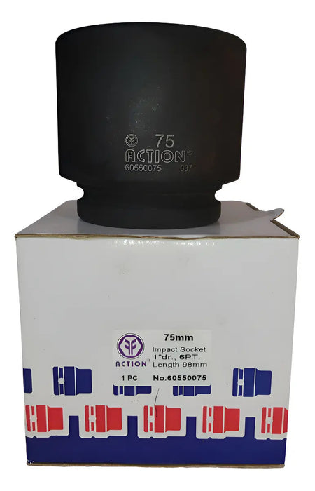 Dado Impacto 1'' de 75mm Force