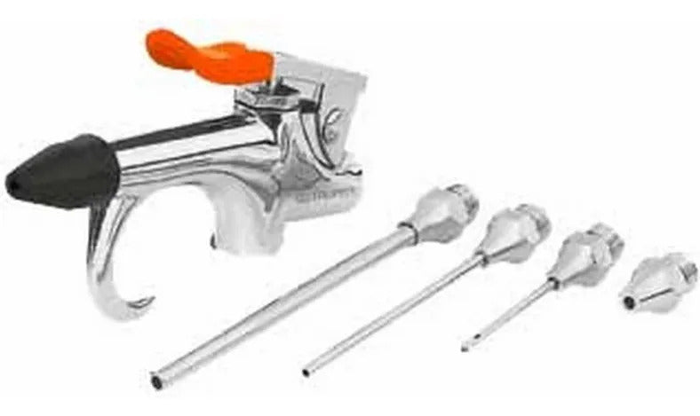 Juego De Pistola Para Sopletear Aire 6 Pzas Truper
