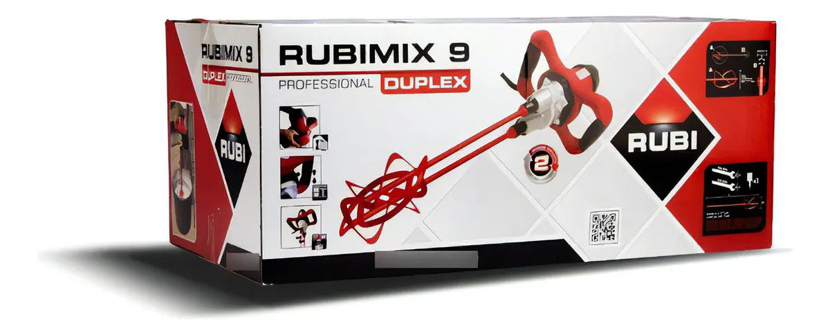 Rubi Rubimix-9 Duplex 1350w Mezclador Mortero 480 Rpm