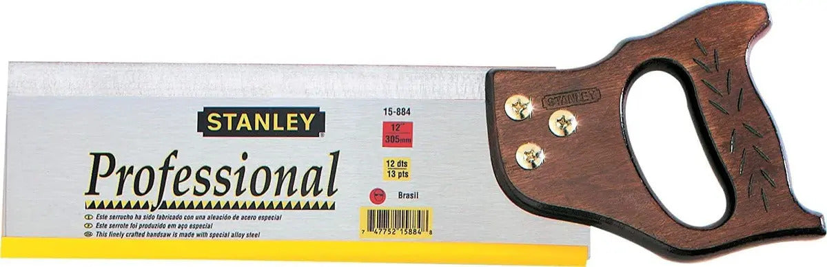 Serrucho Costilla Stanley 305mm Profesional