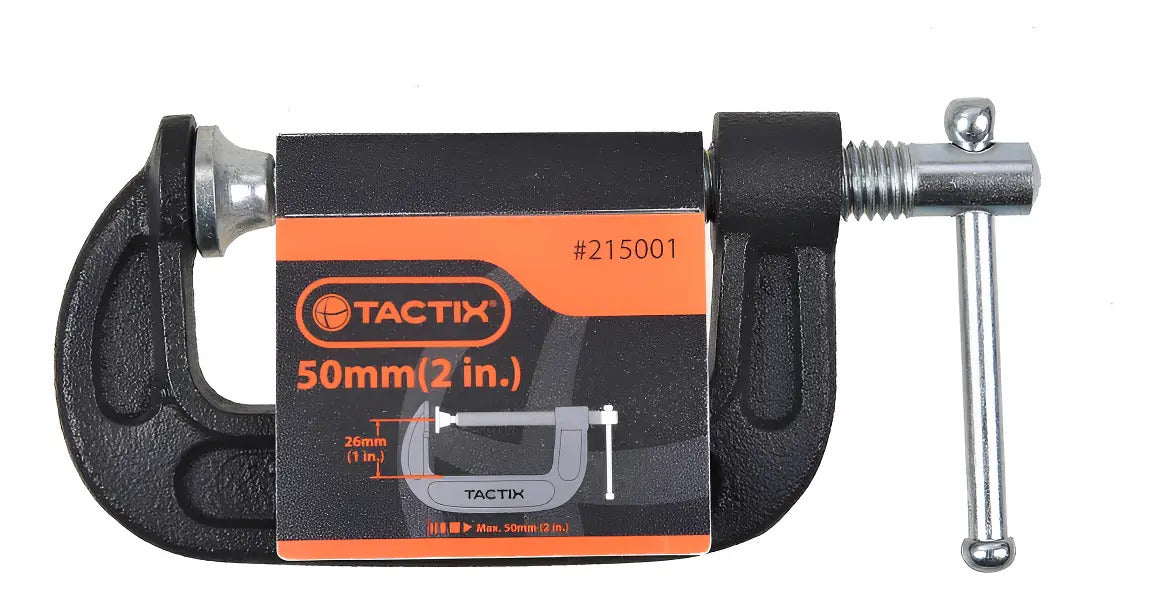 Prensa Tipo C Tactix De 2''