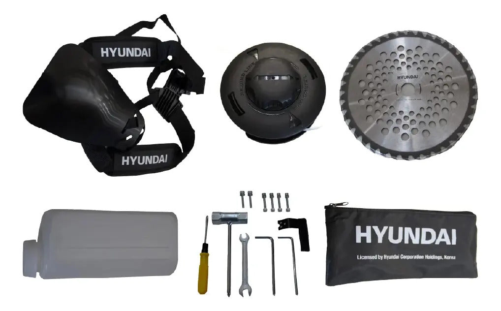 Desbrozadora Recta 52cc 1.9hp Hyundai