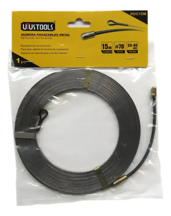 Huincha Pasacables Metal 15m