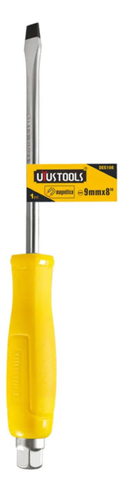 Destornillador Golpe 8" Punta Paleta Amarillo Uyustools