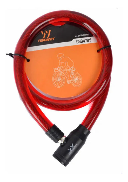Cable Para Bicicleta C/llave Tricircle