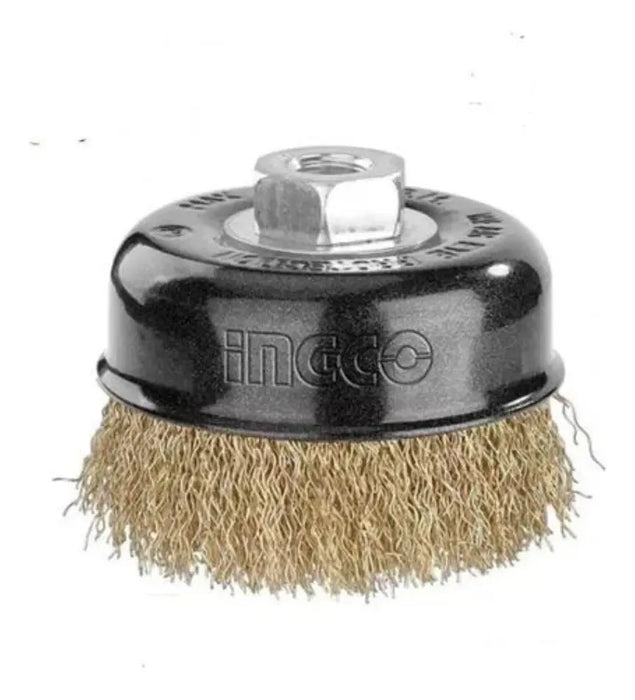 Cepillo Copa Acero 100mm Ingco