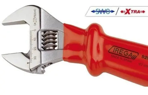 Llave Francesa Ajustable Irega 8'' Aislada 1000v