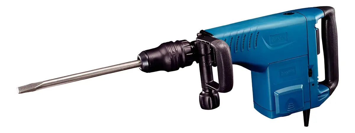 Martillo Demoledor Rompedor De Concreto 10 Kg SDS Max 1500W 110V c/Estuche Color Azul