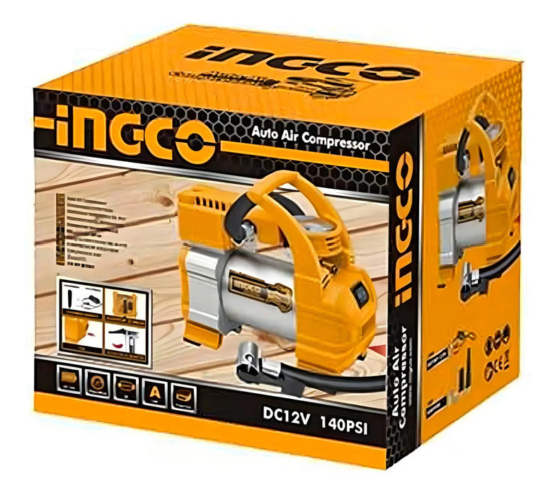 Compresor de Aire Ingco AAC1408 12V 35L 145PSI