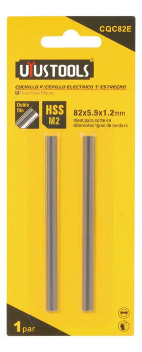Cuchillo Estrecho Cepillo Eléctrico 82mm Uyustools