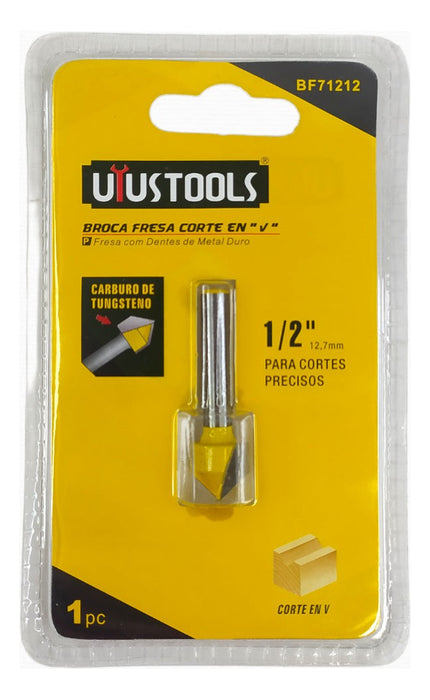 Broca Fresa Corte En V 1/2 BF71212