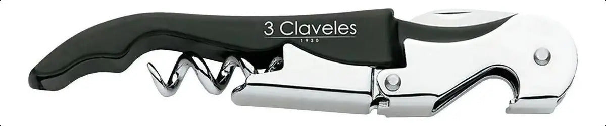 Sacacorchos Camarero 3 Claveles