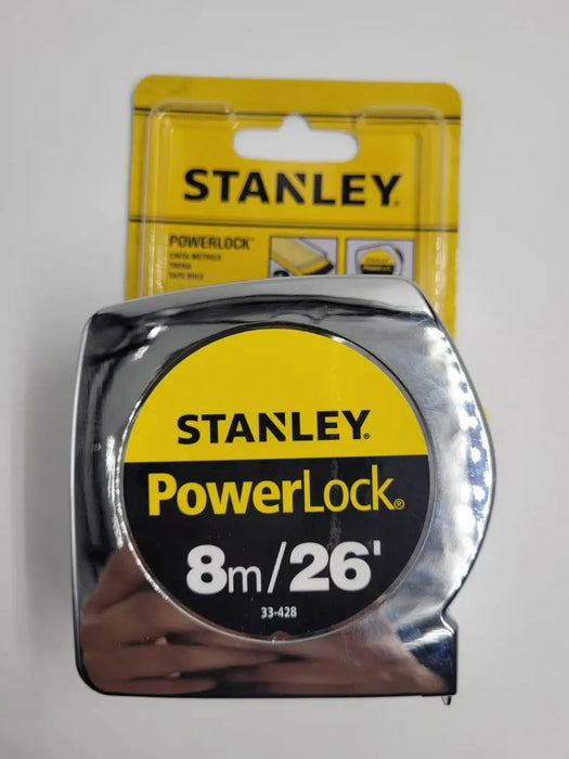 Huincha Medir Flexómetro Caja Aspecto Metalizado 8m Stanley