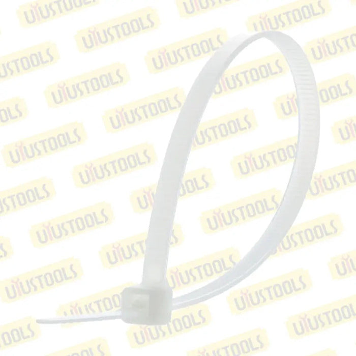 Amarra Plástica 7.5x300mm Blanca 100un/set
