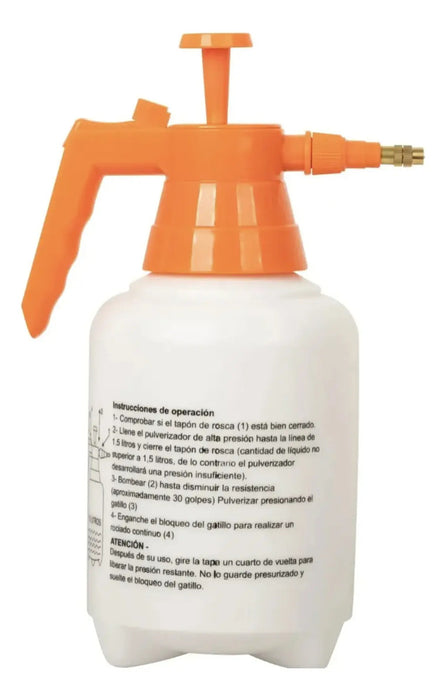 Pulverizador A Presión Manual De 1.5 Litros