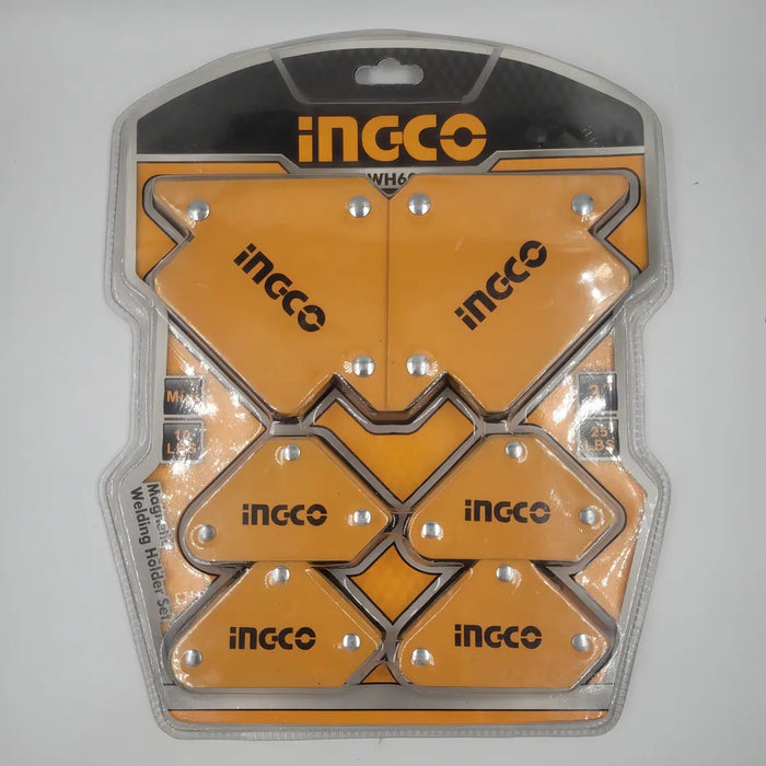 Escuadras Magnéticas Hexagonales Juego 6pcs Ingco