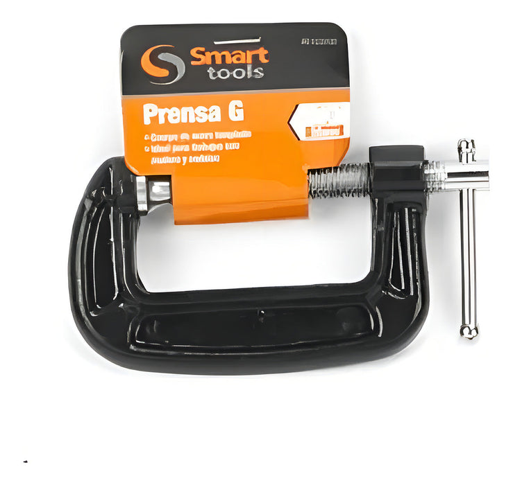 Prensa Carpintero Tipo C de 8 Pulgadas Smart Tools