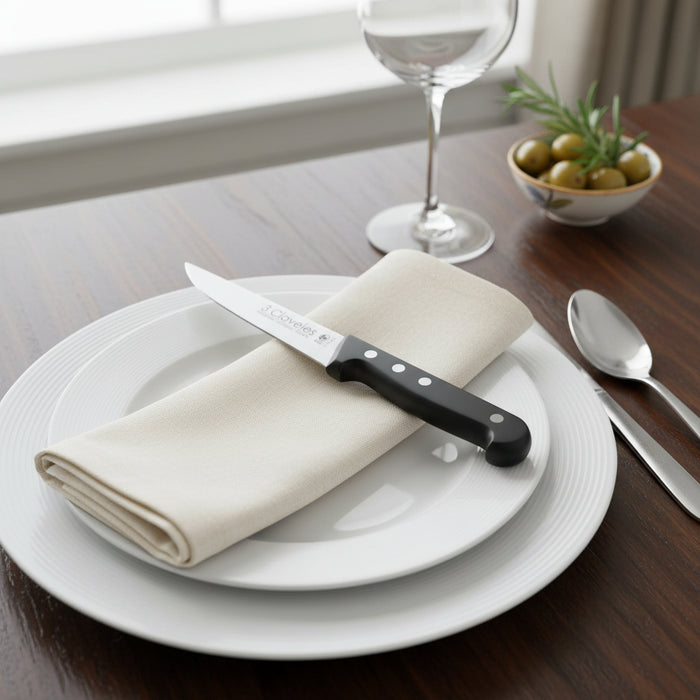Cuchillo Cocina Inox 15,5cm Mango Abs Tres Claveles
