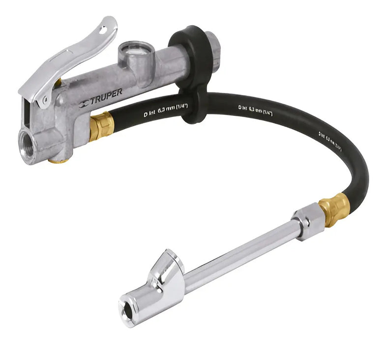 Inflador Manual Truper 19028 Gris 120 Psi Portátil