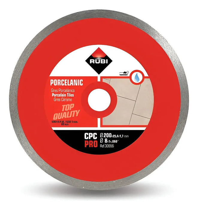 Disco Diamante Rubi Pro 20cm Corte Gres Porcelánico