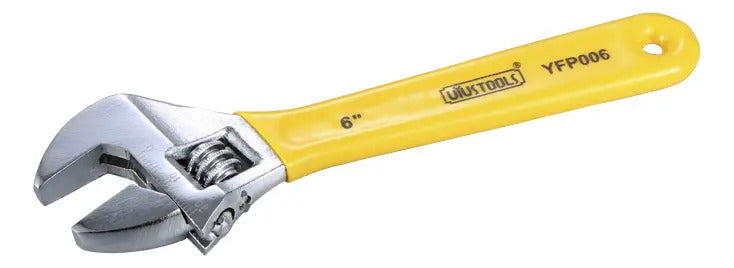 Llave Ajustable 6'' Mgo Protegido Uyustools