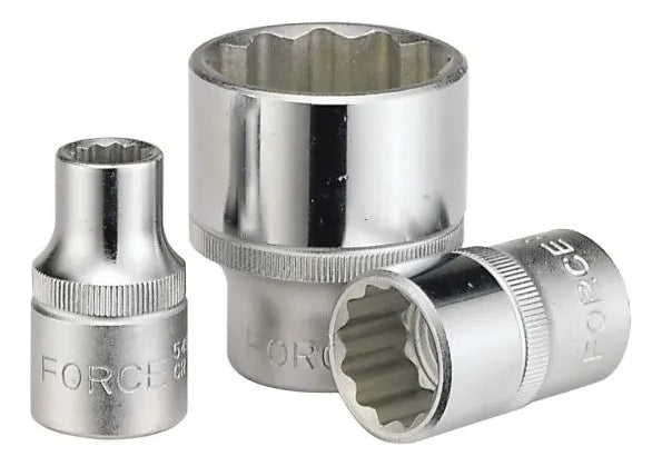 Dado 1/2'' 15mm Poligonal Cromado