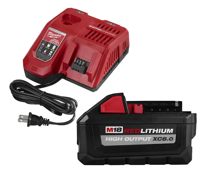 Kit Cargador 48-4059 220V y Batería Redlithium 18V 8Ah Milwaukee